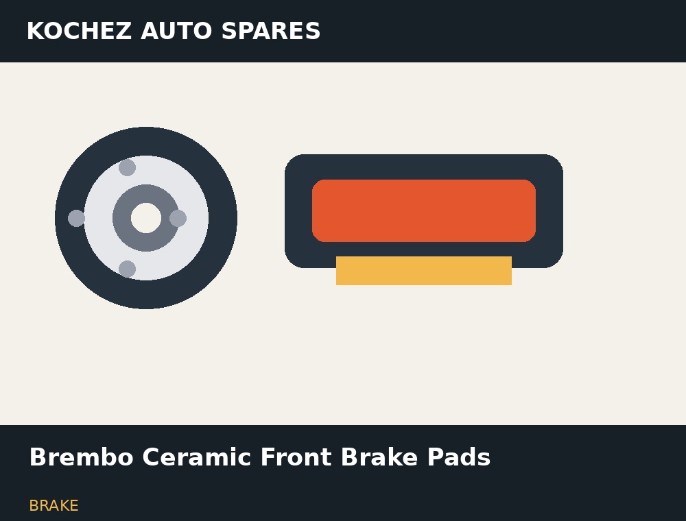 Brembo Ceramic Front Brake Pads