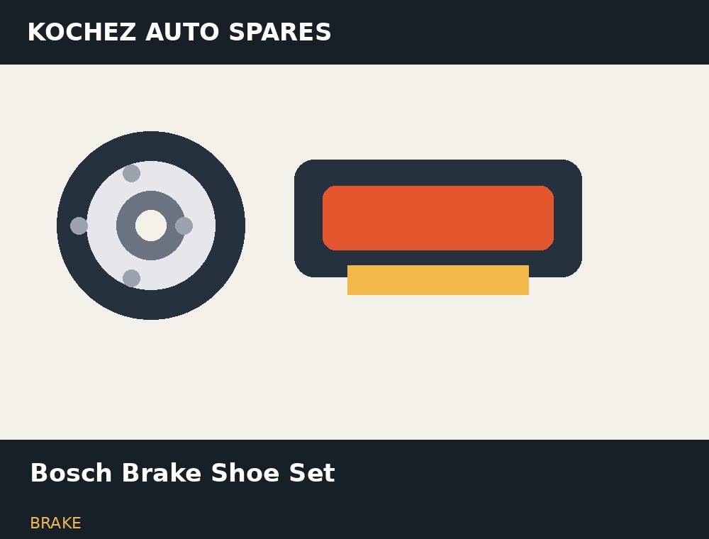 Bosch Brake Shoe Set