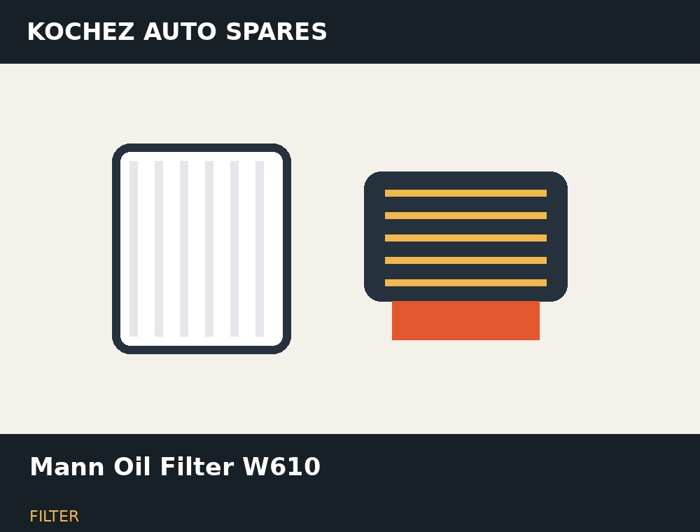 Mann Oil Filter W610
