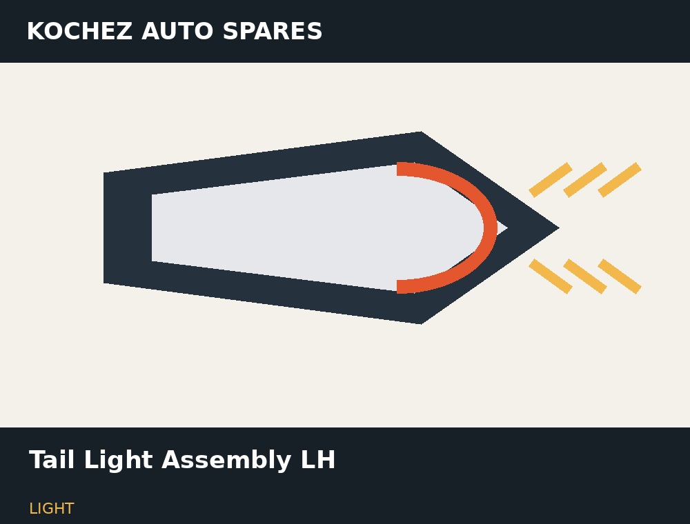 Tail Light Assembly LH