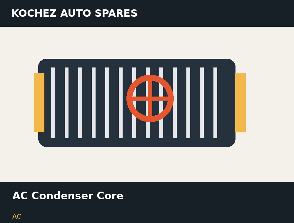 AC Condenser Core