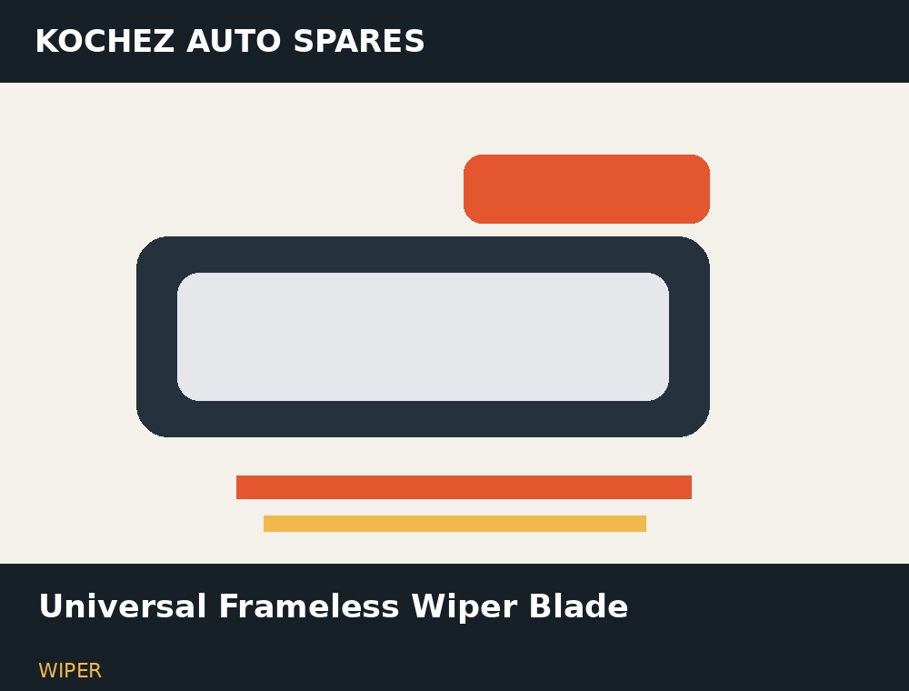 Universal Frameless Wiper Blade