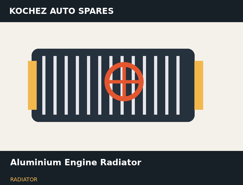 Aluminium Engine Radiator