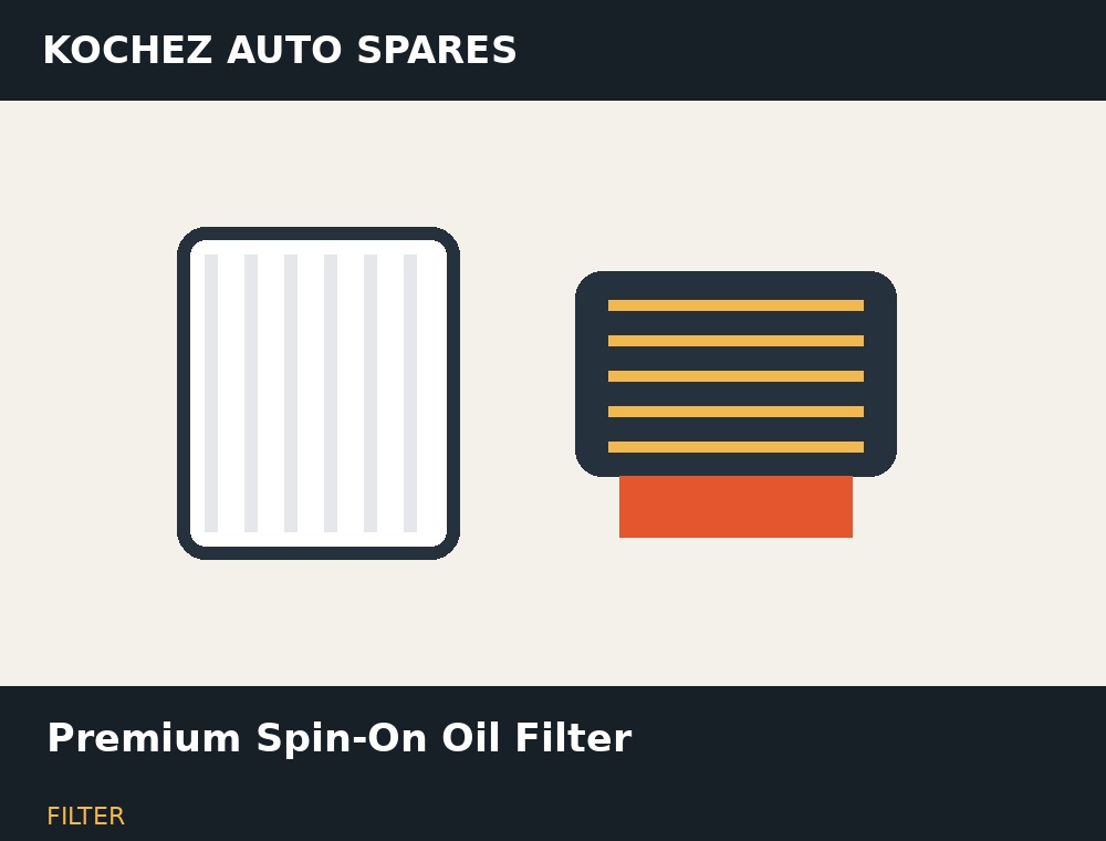 Premium Spin-On Oil Filter