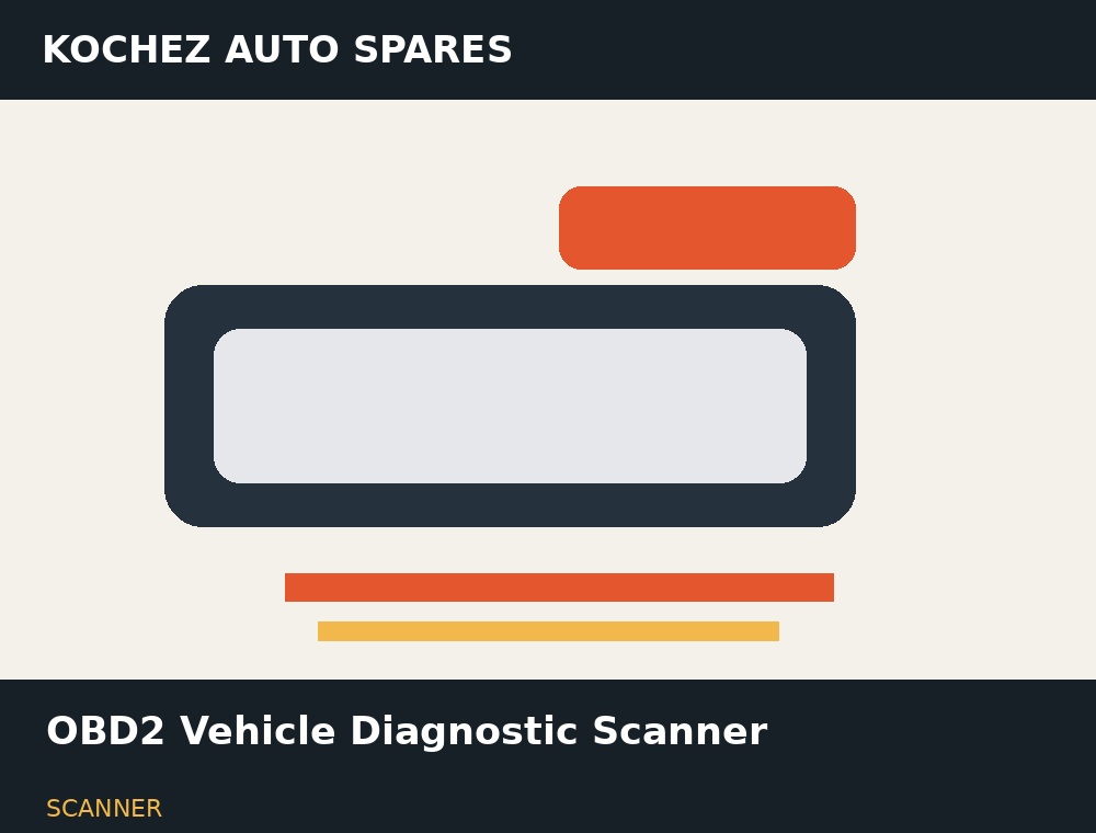 OBD2 Vehicle Diagnostic Scanner